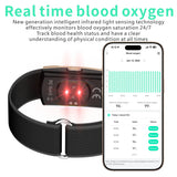 Smart Fitness Bracelet – Heart Rate & Sleep Monitoring Band with Long Battery Life