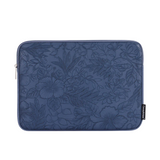 Floral Embossed Laptop Sleeve – Waterproof PU Case for HP, Lenovo & More (11–15 Inch)
