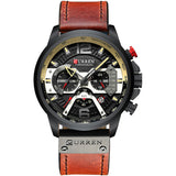 Men's Business Chronograph Watch – Waterproof Analog Quartz Wristwatch