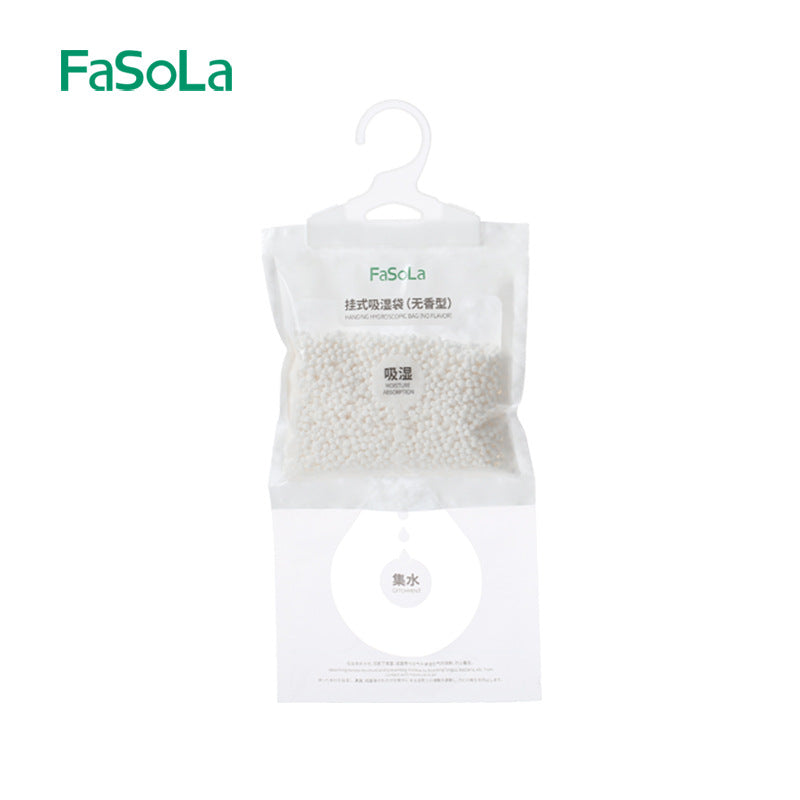 Fasola Hangable Moisture-Proof Agent Wardrobe Anti-Mold Dehumidifier Moisture Absorbent Bag Indoor Moisture-Proof Bag Desiccant