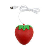 Strawberry-Themed Wireless Mouse – 2.4GHz Optical Sensor