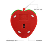 Strawberry-Themed Wireless Mouse – 2.4GHz Optical Sensor