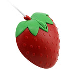 Strawberry-Themed Wireless Mouse – 2.4GHz Optical Sensor