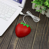 Strawberry-Themed Wireless Mouse – 2.4GHz Optical Sensor
