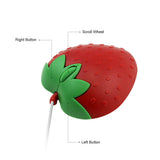 Strawberry-Themed Wireless Mouse – 2.4GHz Optical Sensor