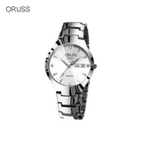 ORUSS Men's Business Style Quartz Watch – Stainless Steel