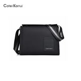 Catei Karrui Men’s Oxford Canvas Messenger & Shoulder Bag