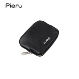 PIERU Mini Coin Purse & Key Holder – Solid Color Zipper Bag