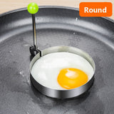 Stainless Steel Egg Ring Molds for Breakfast
