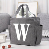 Canvas Insulated Lunch Bag -  Perfect for Office, School, Travel, and Picnic