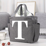 Canvas Insulated Lunch Bag -  Perfect for Office, School, Travel, and Picnic