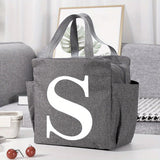 Canvas Insulated Lunch Bag -  Perfect for Office, School, Travel, and Picnic