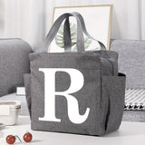 Canvas Insulated Lunch Bag -  Perfect for Office, School, Travel, and Picnic