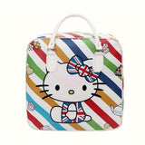Hello Kitty Travel  Bag with Large  Kawaii Cartoon Print