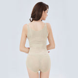 Body shaping clothes belly contracting women's postpartum binding plastic waist lifting arm waist binding chest supporting triangle one-piece corset