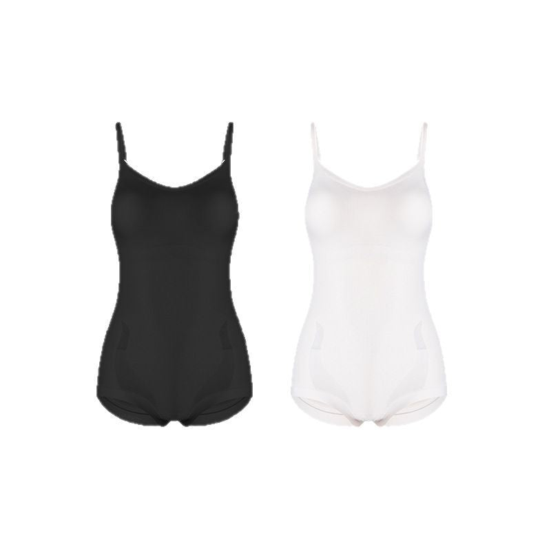 Summer Ultra-thin Wear-free Bra Body Shaping Clothes Women's Belly Tinting and Waist-free Traceless Rear-off Body Shaping Underwear