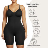 European and American Cross-Border Foreign Trade Hot-Selling Shapewear Sexy High-Elastic Zipper Strap Waist-Slimming Body-Shaping Jumpsuit for Women