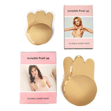 Women's Thin Breathable Invisible Strapless Bra Special Breast Patch for Bridal Wedding Dress