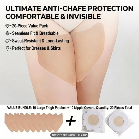 Summer Thigh Anti-Chafing Patch, Chest Patch, Magic Elastic Fabric, Anti-Wear, Traceless, Manufacturer, Athletes, Pressure Relief, Calf