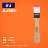 Nylon Hair Oil Painting Brushes, Red Handle Brushes, Watercolor Gouache Brushes, Industrial Children's Painting Brushes, Wholesale