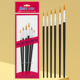 Nylon Hair Oil Painting Brushes, Red Handle Brushes, Watercolor Gouache Brushes, Industrial Children's Painting Brushes, Wholesale