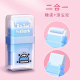 Morning Light Rolling Eraser with Cute Animal Shapes, Dual-Head Eraser, Two-In-One Erasing and Debris Collection, Clean Eraser for Students
