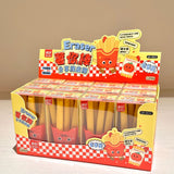 8622 realistic French fries shape sharing eraser suit cute eraser clean seamless no crumbs stationery