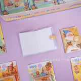 Creative New Star-Themed Notebook with High Aesthetic Appeal, Pop Mart Snap-Button Notebook, Cute Mini Notebook Wholesale