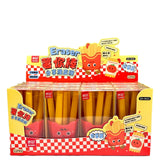 8622 realistic French fries shape sharing eraser suit cute eraser clean seamless no crumbs stationery