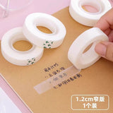 Invisible stationery tape students wrong topic sticky topic stationery tape seamless small adhesive paper office style high adhesive tape