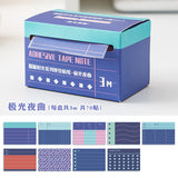Creative boxed pull note stickers student Mark message sticky note hand account classification index label stickers wholesale