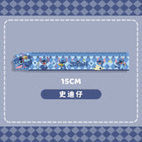 Cartoon Cute Sanrio Straight Ruler with High Appearance Value Kuromi Cinnamon Dog Acrylic 15cm for Primary School Students