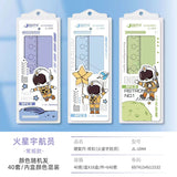 Creative Inspirational Ruler Set for Students, Four-Piece Set, High-Quality Transparent Ruler, Triangle Ruler, Protractor, Ruler Set Wholesale