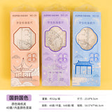 Creative Inspirational Ruler Set for Students, Four-Piece Set, High-Quality Transparent Ruler, Triangle Ruler, Protractor, Ruler Set Wholesale