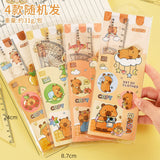 Creative Inspirational Ruler Set for Students, Four-Piece Set, High-Quality Transparent Ruler, Triangle Ruler, Protractor, Ruler Set Wholesale