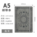 Cross-Border Retro Strap-On Notebooks, Notepads, Diaries, Journals, School Multi-Functional Notebooks, Wholesale from Manufacturers