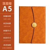 A5 70% off A6 Loose-Leaf Notebook Color-Changing Pu Notebook Gift Box Set Gift School Custom Logo Magnetic Buckle Notepad