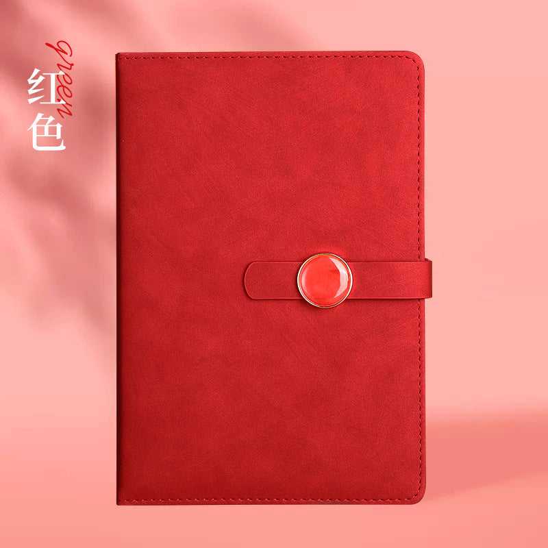 A5 70% off A6 Loose-Leaf Notebook Color-Changing Pu Notebook Gift Box Set Gift School Custom Logo Magnetic Buckle Notepad