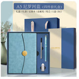 A5 70% off A6 Loose-Leaf Notebook Color-Changing Pu Notebook Gift Box Set Gift School Custom Logo Magnetic Buckle Notepad