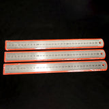 Stainless steel ruler metal thickened steel ruler scale iron ruler drawing measurement 20cm15cm high precision steel ruler