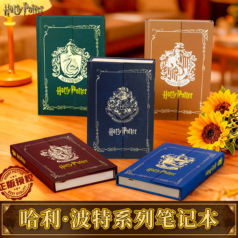 Genuine Harry Potter Notebook Hardcover Journal Harry Potter College Peripheral Notebook Student Retro Hand Account