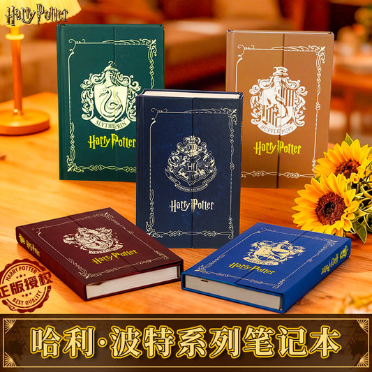 Genuine Harry Potter Notebook Hardcover Journal Harry Potter College Peripheral Notebook Student Retro Hand Account