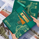 Xiamen University Notebook Gift Box Set Cultural and Creative Souvenirs Bookmarks School Event Gifts with Logo Printing