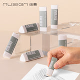 Deli New Sai Eraser NS037 White True Scrap Office Eraser Student Exam Sketch Eraser