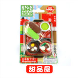 Wholesale Japanese Iwako Cartoon Detachable Combination Toy Gift Stationery Set Gift Eraser Assembly