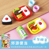 Wholesale Japanese Iwako Cartoon Detachable Combination Toy Gift Stationery Set Gift Eraser Assembly