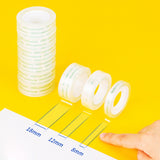 Deli Stationery tape children's handmade adhesive tape 12mm students use transparent small adhesive tape hand tear thin adhesive tape wholesale