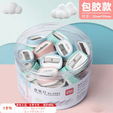 Efficient Pencil Sharpener with Three Holes for Different Thicknesses, Prevents Shavings from Flying, Suitable for Kindergarten and Elementary School Art Classes