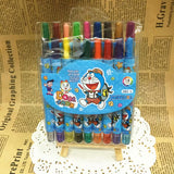 Cartoon Cute 12/18/24 Color Rotating Crayons Creative Painting Stationery Kindergarten Children's Short Crayons