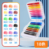 Weibo Stationery Children's Student Doodle Rotating Spiral Non-Staining Multi-Color Painting Drawing Pens Crayons